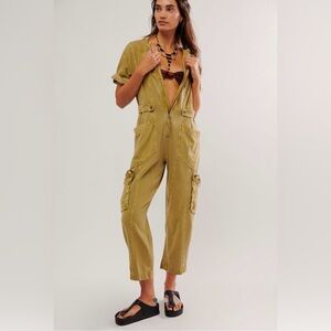 NWT Free People Let’s Ride One-piece coverall NWT XS